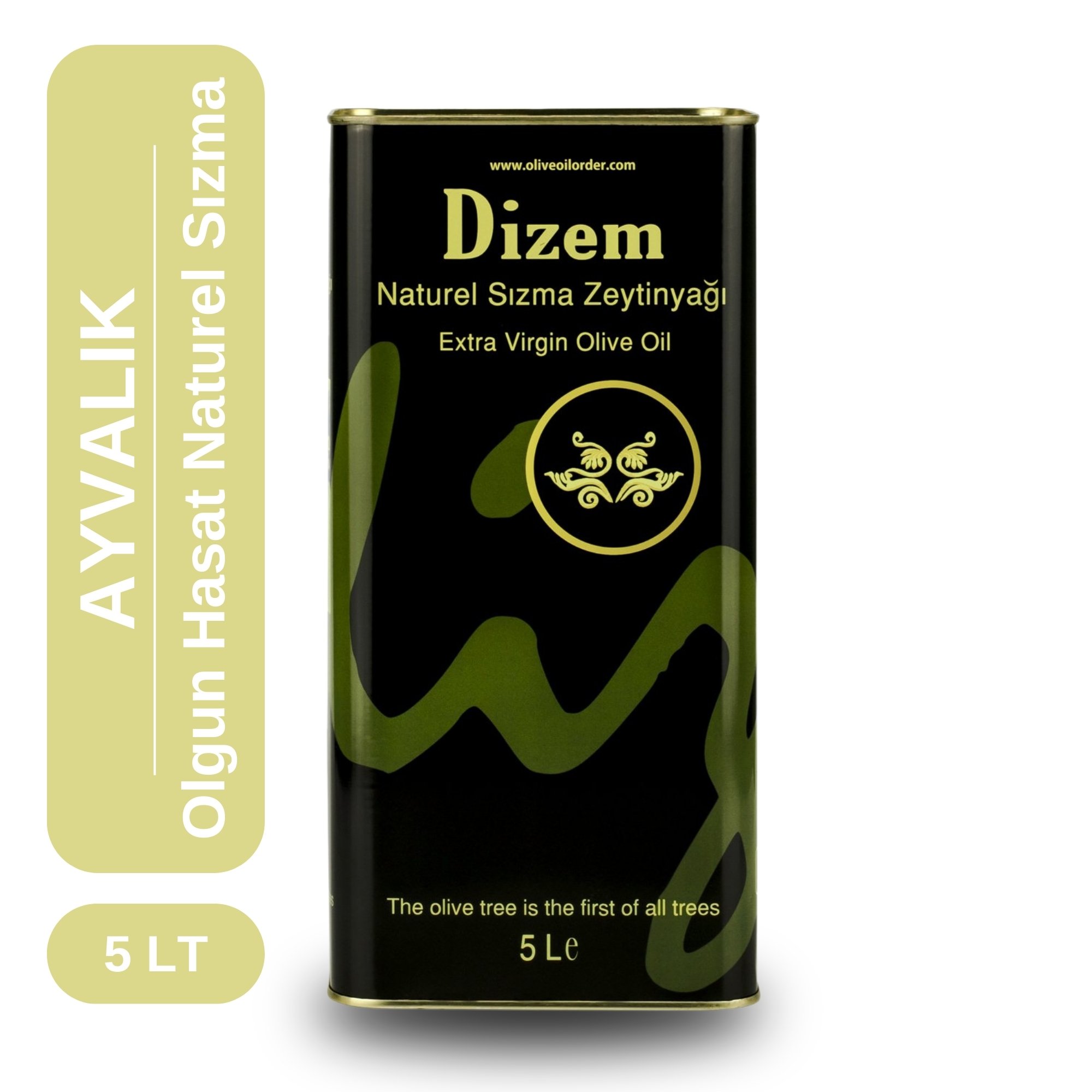 Ayvalık Olgun Hasat Naturel Sızma Zeytinyağı 5 LT
