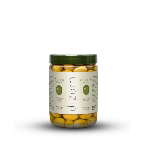 Çizik Yeşil Zeytin 800 gr