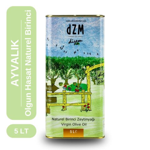 Ayvalık Olgun Hasat Naturel Birinci Zeytinyağı 5 LT