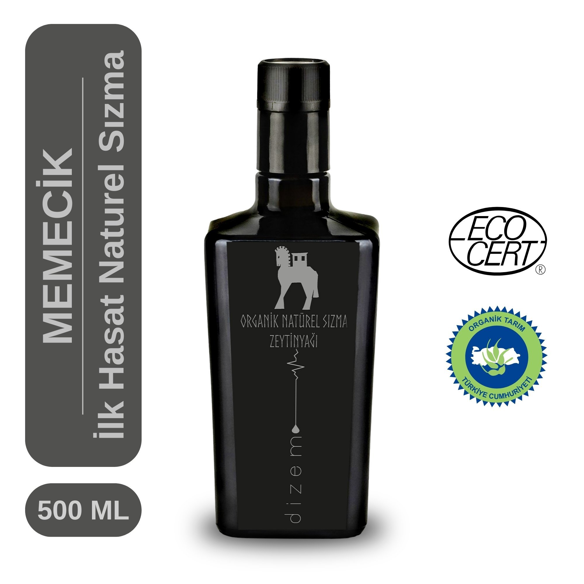 Organik Memecik Naturel Sızma Zeytinyağı 500 ML