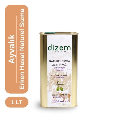 Ayvalık Erken Hasat Naturel Sızma Zeytinyağı 1 LT