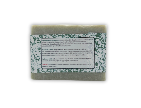 Organik Zeytinyağlı Yosun Sabunu 100 GR