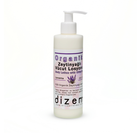 Organik Zeytinyağlı Vücut Losyonu - 250 ml - Yoğun Nem & Günlük Bakım