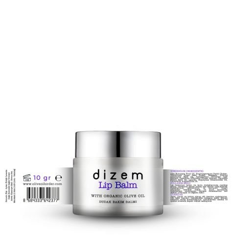Organic Olive Oil Lip Care Balm 10 gr