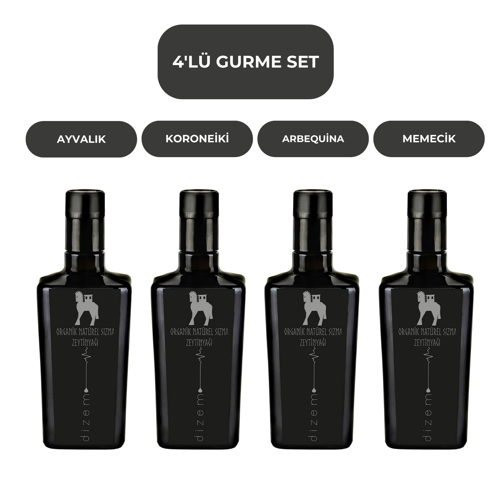 4'lü Gurme Set 500 Ml