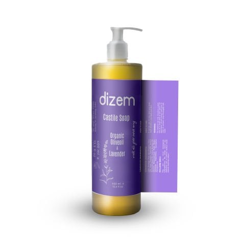 Organik Zeytinyağlı Lavanta Kastil Sabun 400 ML